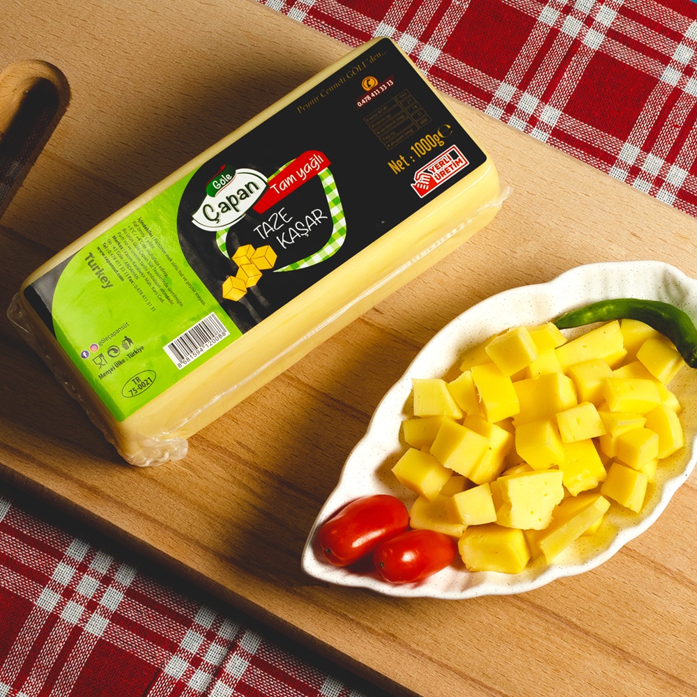 TAZE BLOK KAŞAR PEYNİRİ 2KG